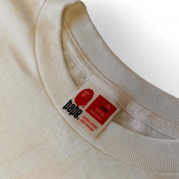 XXL Bape 2004 Baby Milo Camo College Tee - Picture 3 of 5